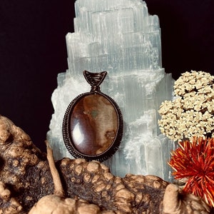 Petrified Wood Wire Wrap