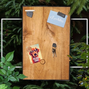 Magnettafel aus Holz