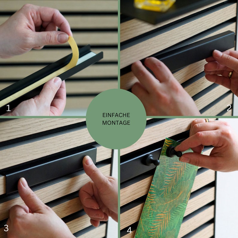 Magnetic strip for wall organizer image 3