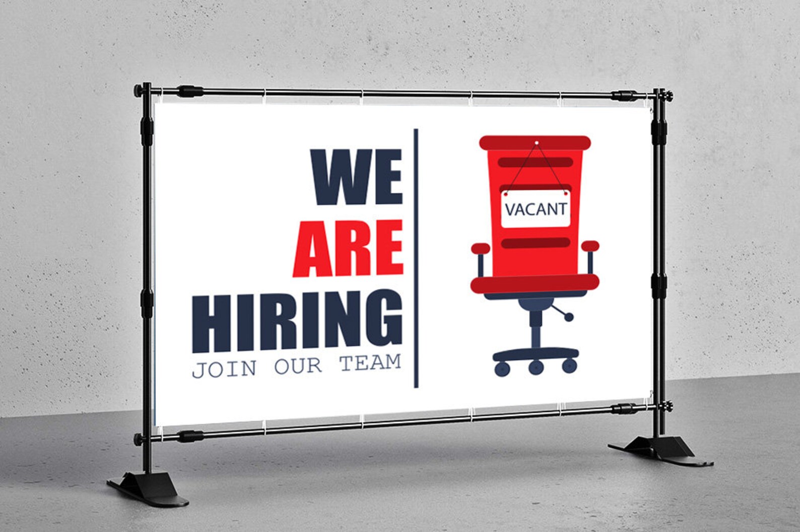 Now Hiring Banner Decal Now Hiring Outdoor Indoor Banner We Etsy