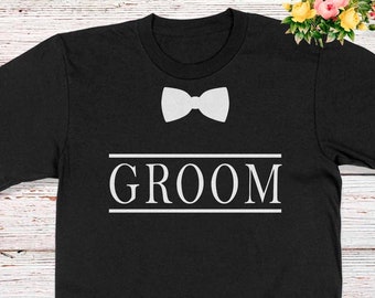 Custom Groom T-Shirt, Bachelor Party Gift, Wedding Tee