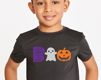 Halloween Boo Shirt, Halloween Ghost Shirt, Halloween Pumpkin Shirt, Kids Halloween Shirt, Spider Halloween Shirt, Toddler Halloween Shirt