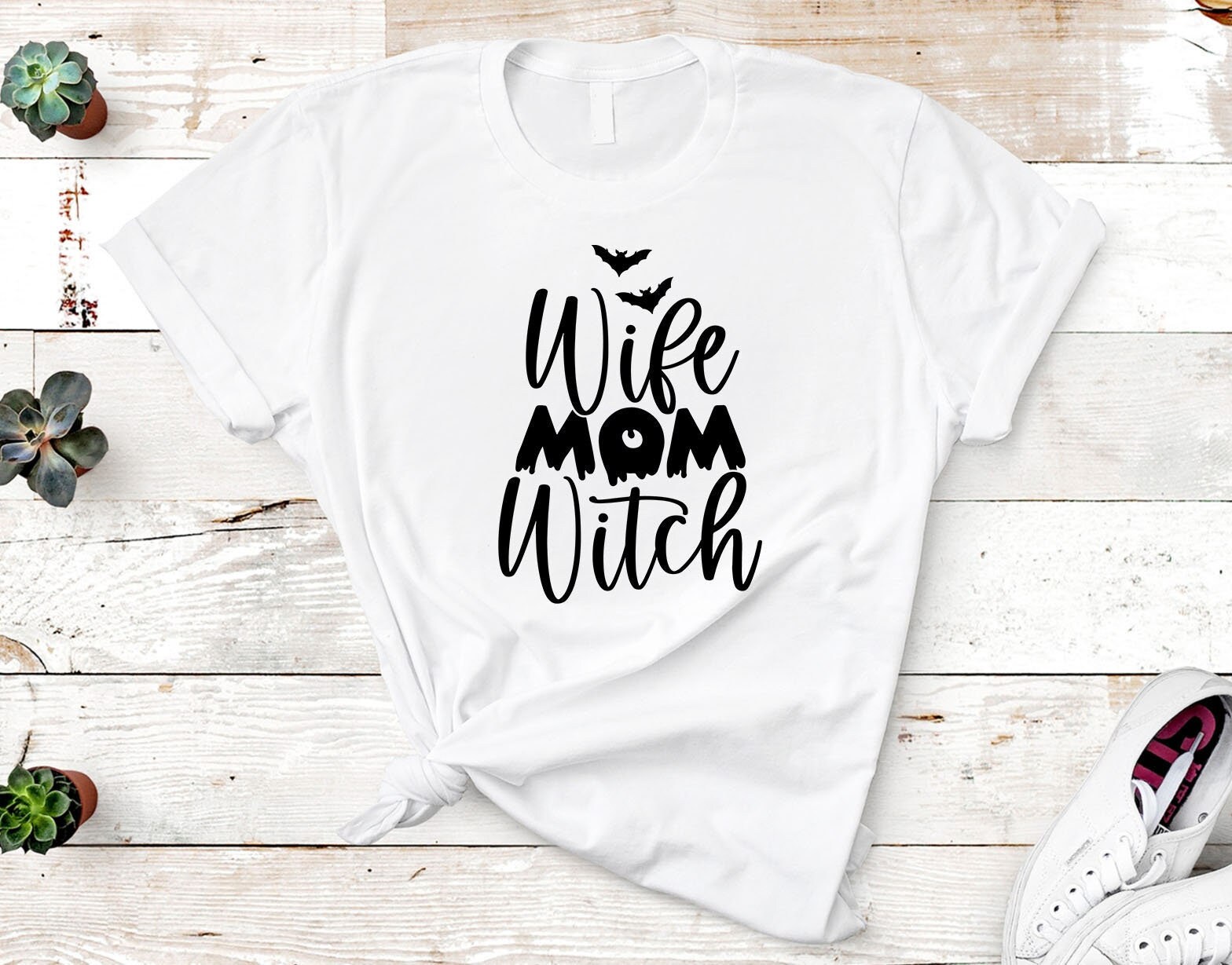wife mom witch shirt walmart