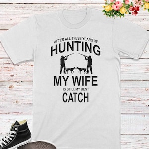 Funny Hunting Shirt, Hunting Gift for Dad, Hunter Dog Tees, Gift for Husband from Wife, Christmas Gifts for Men, Dad Birthday, Father's Day image 4