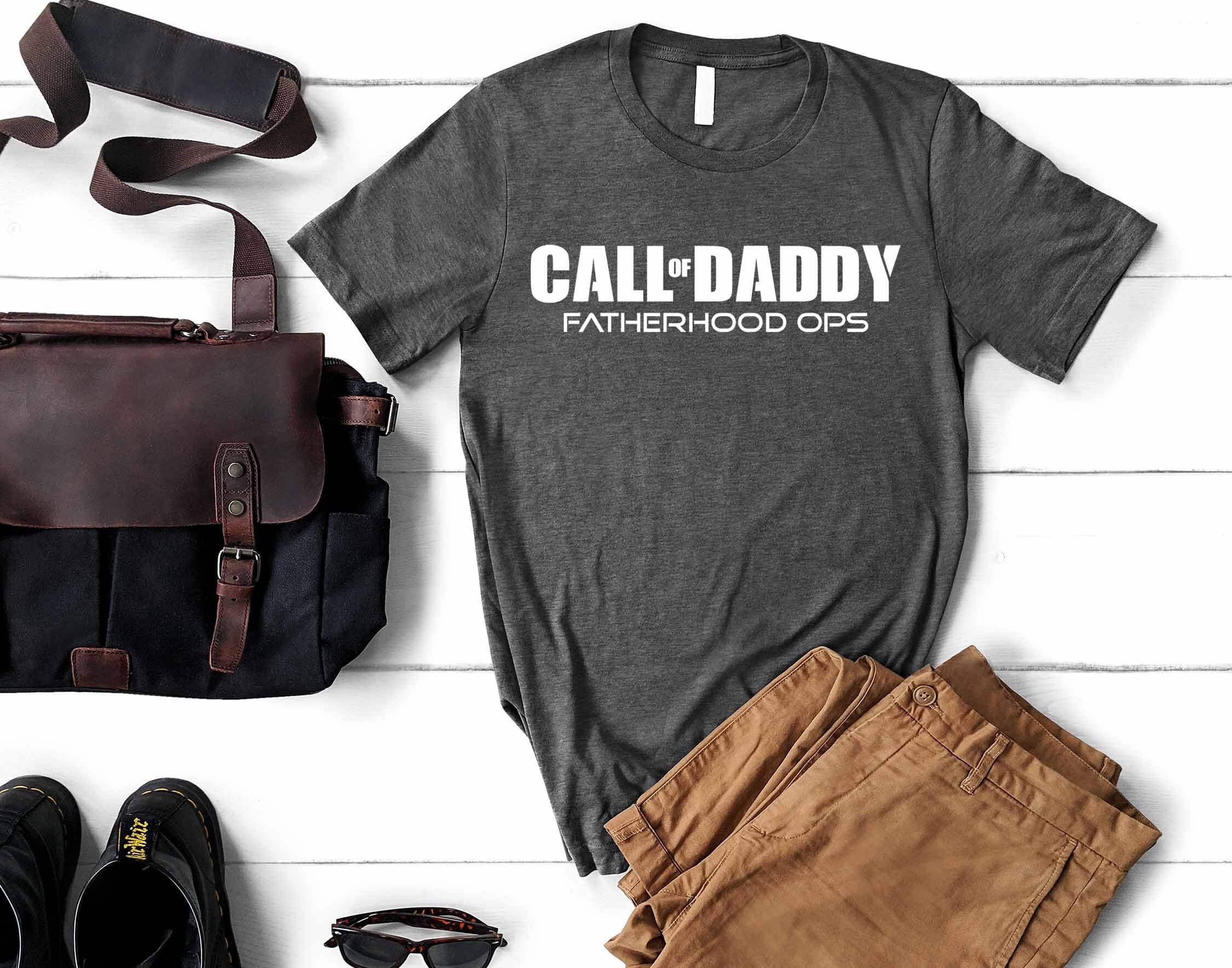 Gamer Dad Shirt, Call of Daddy, Fatherhood Shirt, Gaming Shirt for Dad, Fathers Day Gift, Christmas Gift, Soon To Be Daddy Shirt, Xmas Gift