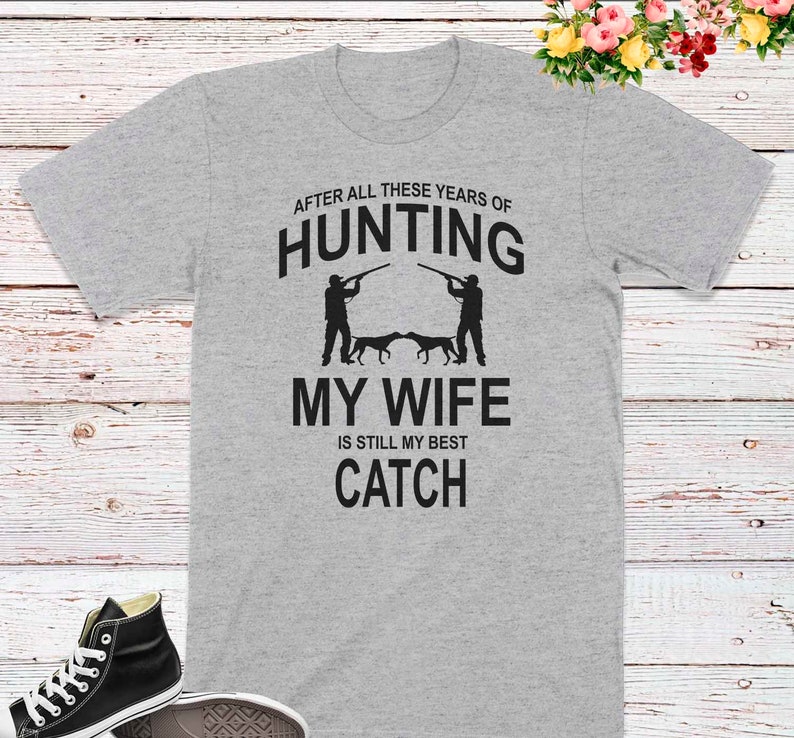 Funny Hunting Shirt, Hunting Gift for Dad, Hunter Dog Tees, Gift for Husband from Wife, Christmas Gifts for Men, Dad Birthday, Father's Day image 2