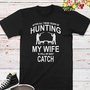 Funny Hunting Shirt, Hunting Gift for Dad, Hunter Dog Tees, Gift for Husband from Wife, Christmas Gifts for Men, Dad Birthday, Father's Day image 3