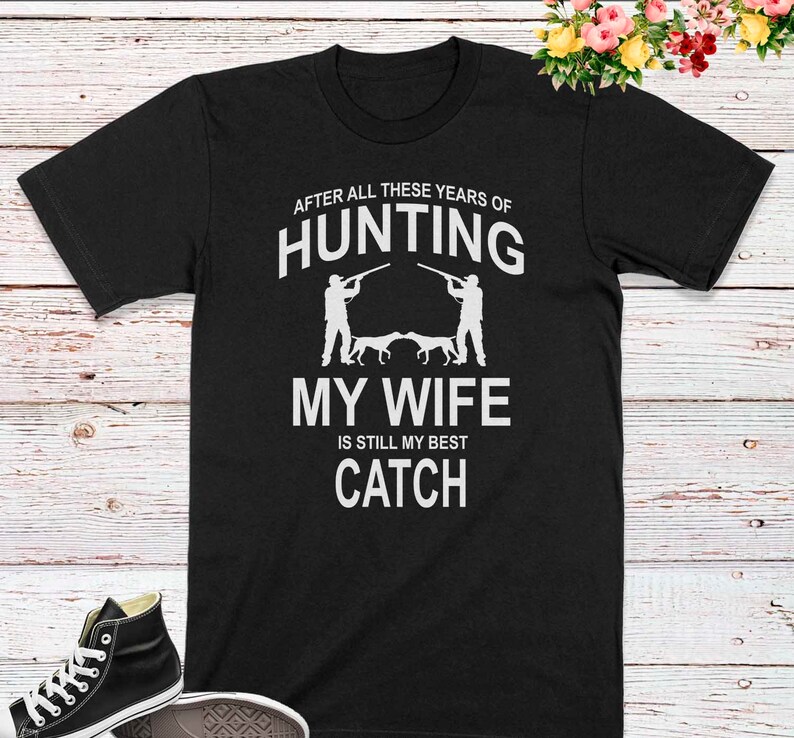 Funny Hunting Shirt, Hunting Gift for Dad, Hunter Dog Tees, Gift for Husband from Wife, Christmas Gifts for Men, Dad Birthday, Father's Day image 3