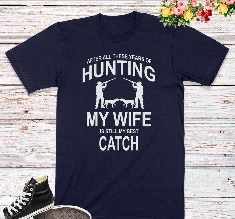 Funny Hunting Shirt, Hunting Gift for Dad, Hunter Dog Tees, Gift for Husband from Wife, Christmas Gifts for Men, Dad Birthday, Father's Day image 5