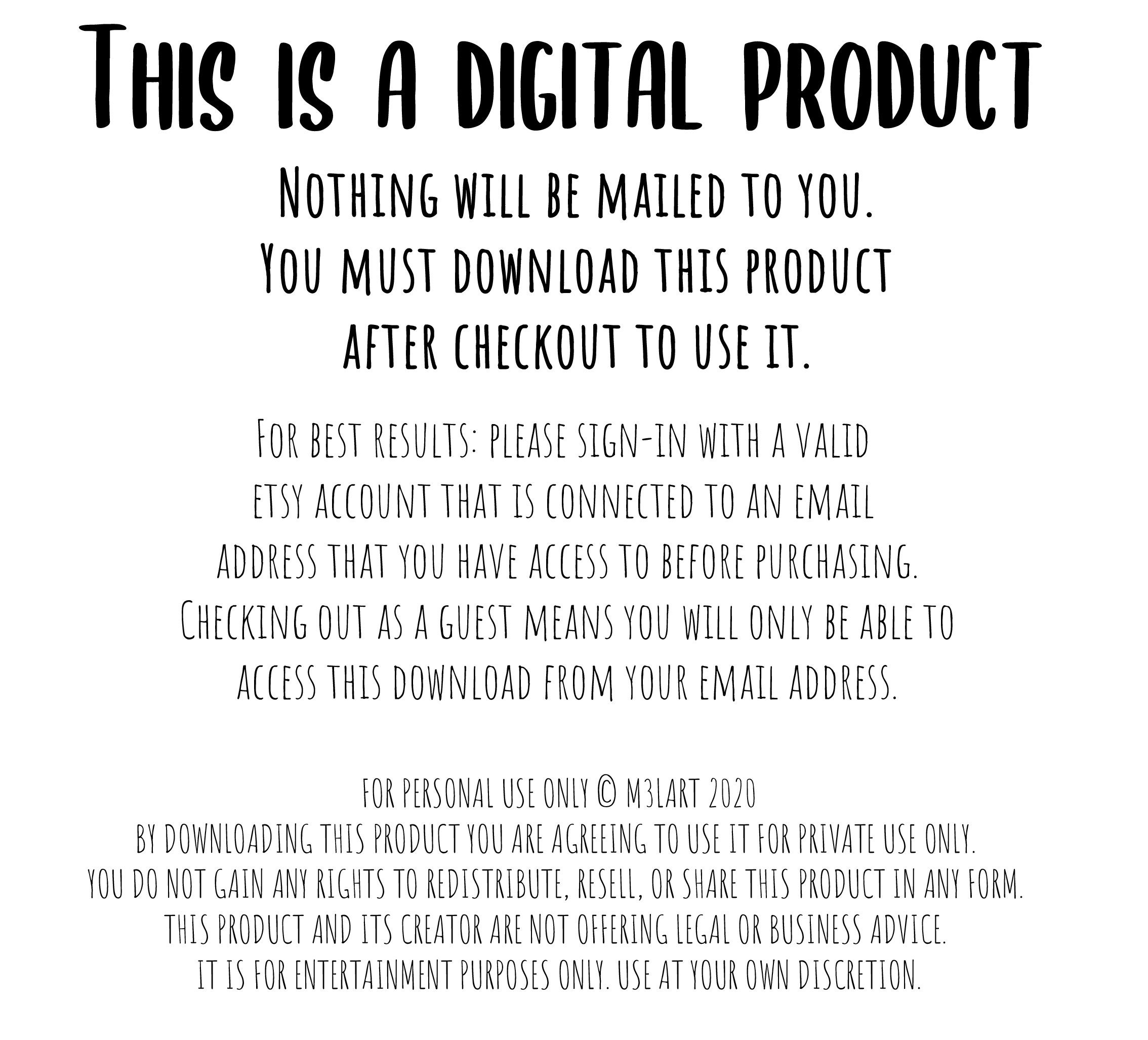 Download 8page Etsy Planning Worksheets how to Plan Etsy