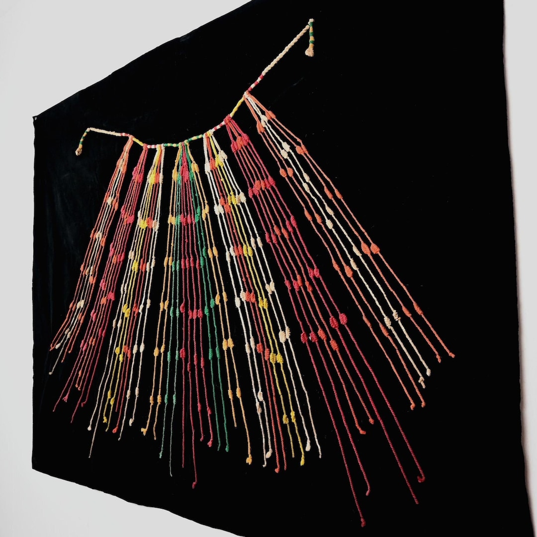 Inca Quipu Khipu of the Incas Precolumbian Replica Etsy UK