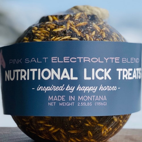 H&H Pink Salt Electrolyte Blend Nutritional Lick Treat for Etsy