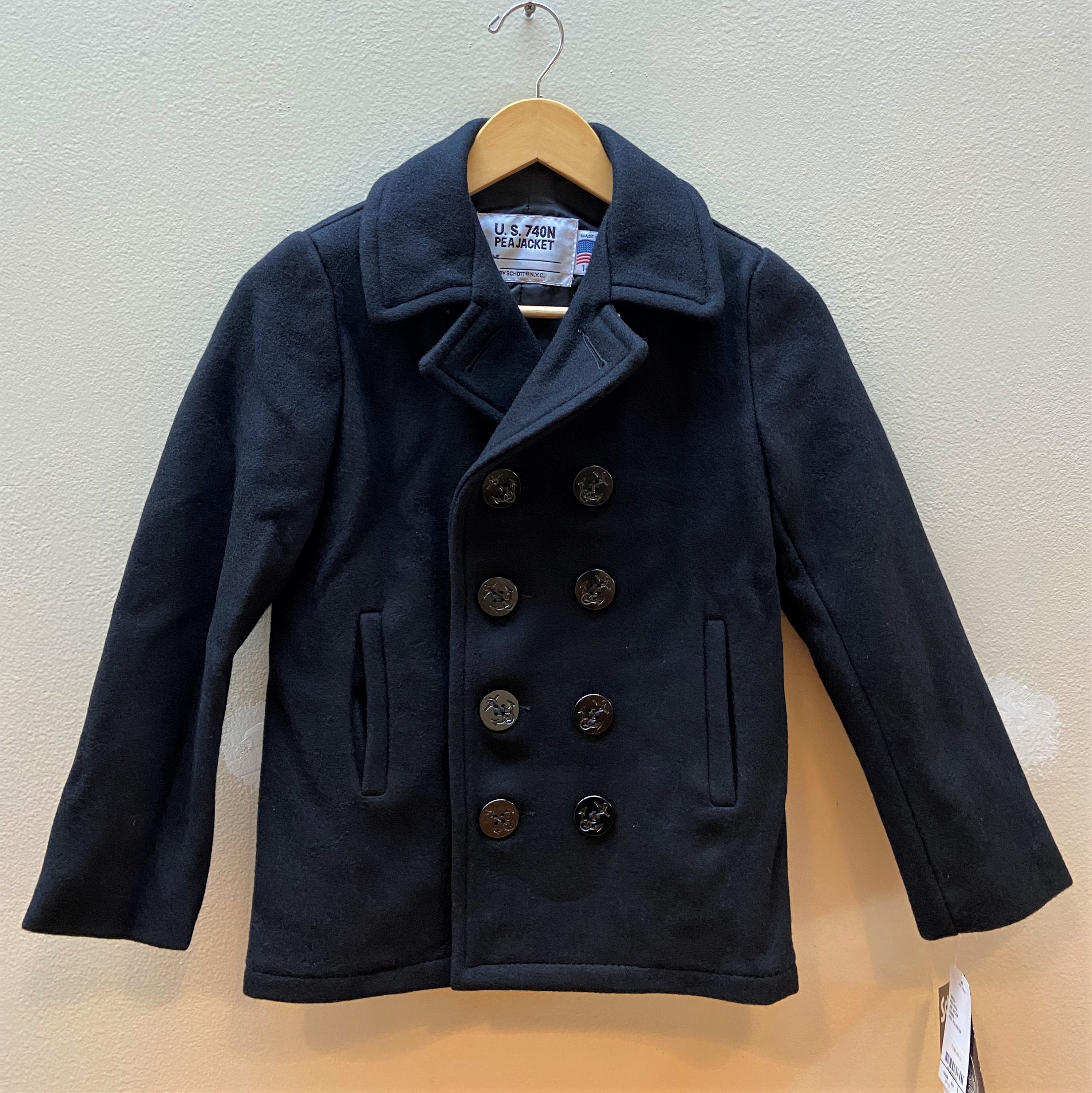 Schott navy peacoat deals