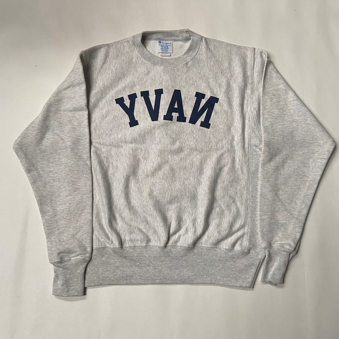 CHAMPION REVERSE WEAVE US NAVY ASH GREY｜メンズ 