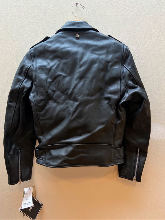 Schott One Star Perfecto® Leather Motorcycle Jacket - Etsy