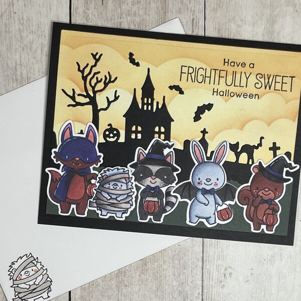 Halloween Card Kits Etsy