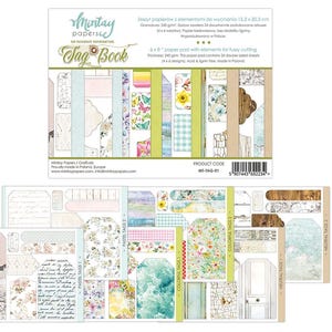 Mintay Tag Book, Tags, Ephemera, Cards, Tags, Scrapbooking, Journals