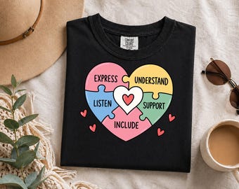 Comfort Colors Speech Therapy Shirt, SLP Shirt, Speech Language Pathologist Tee, Communication Shirt, Inclusion Shirt, Speech Therapist Gift