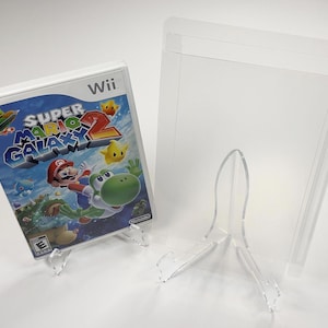 10 PET Box Protectors for DVD, Wii and Wii U, Xbox and Xbox 360, PS2, Gamecube GC Video Game Clear Case Boxes New