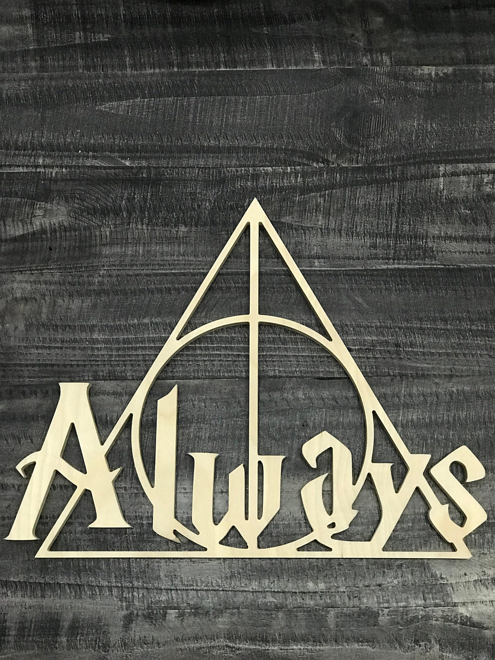 Harry Potter Collection Wall Art / Always Deathly Hallows / Etsy