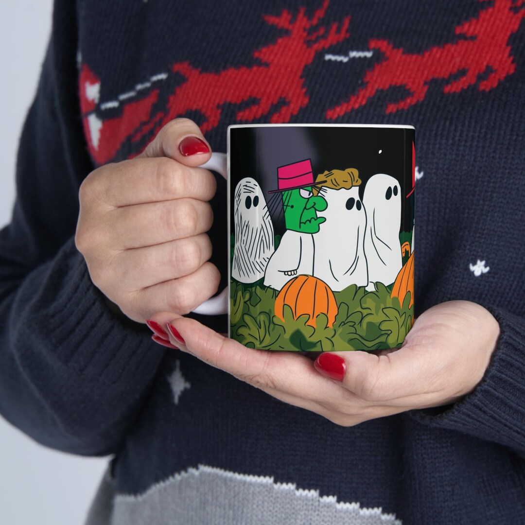 PEANUTS Ceramic Mug 11oz / Great Pumpkin / Charlie Brown