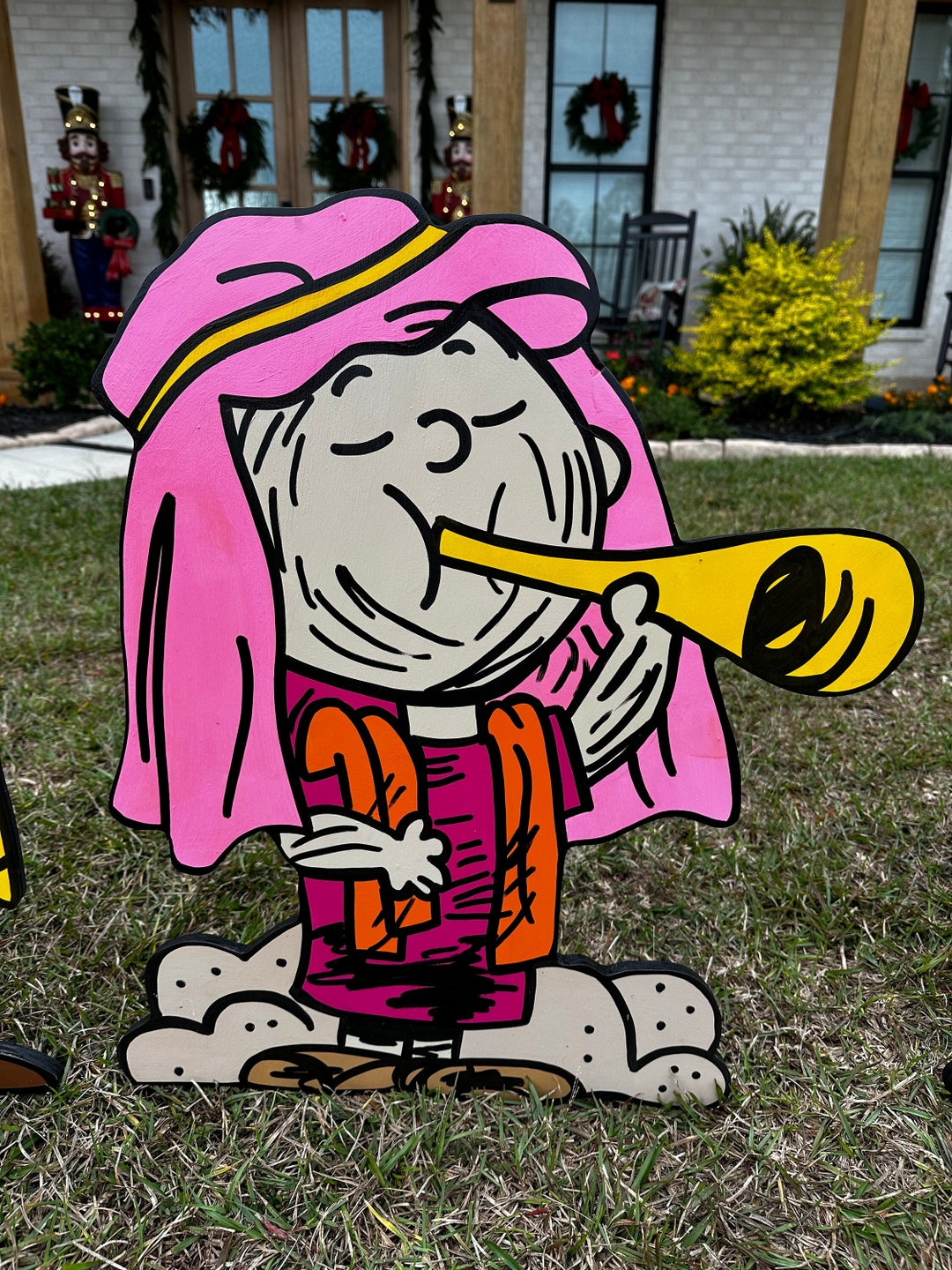 PEANUTS Christmas Yard Sign / Charlie Brown / Peanuts Yard Sign