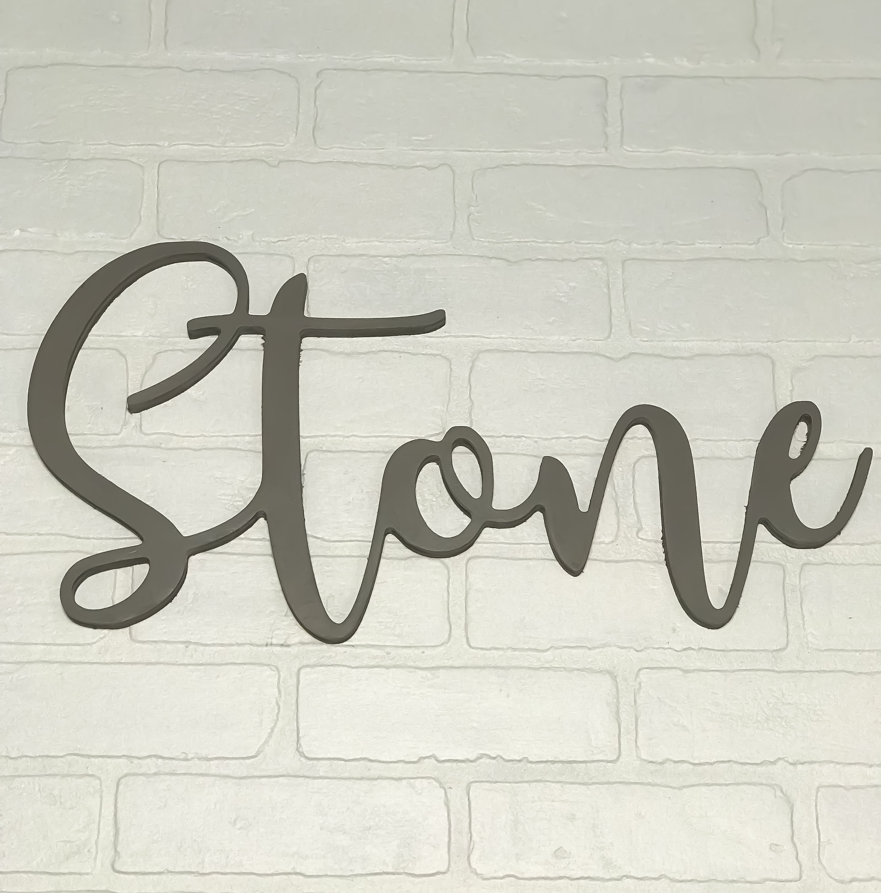 Custom Script Personalized Name Wall Art Unfinished/painted Etsy