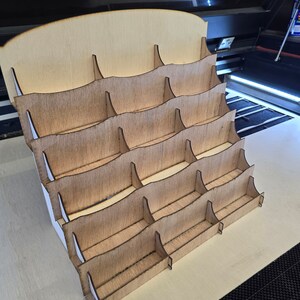 15 pocket Soap Display business product art show craft shop Display -physical item - modern rustic