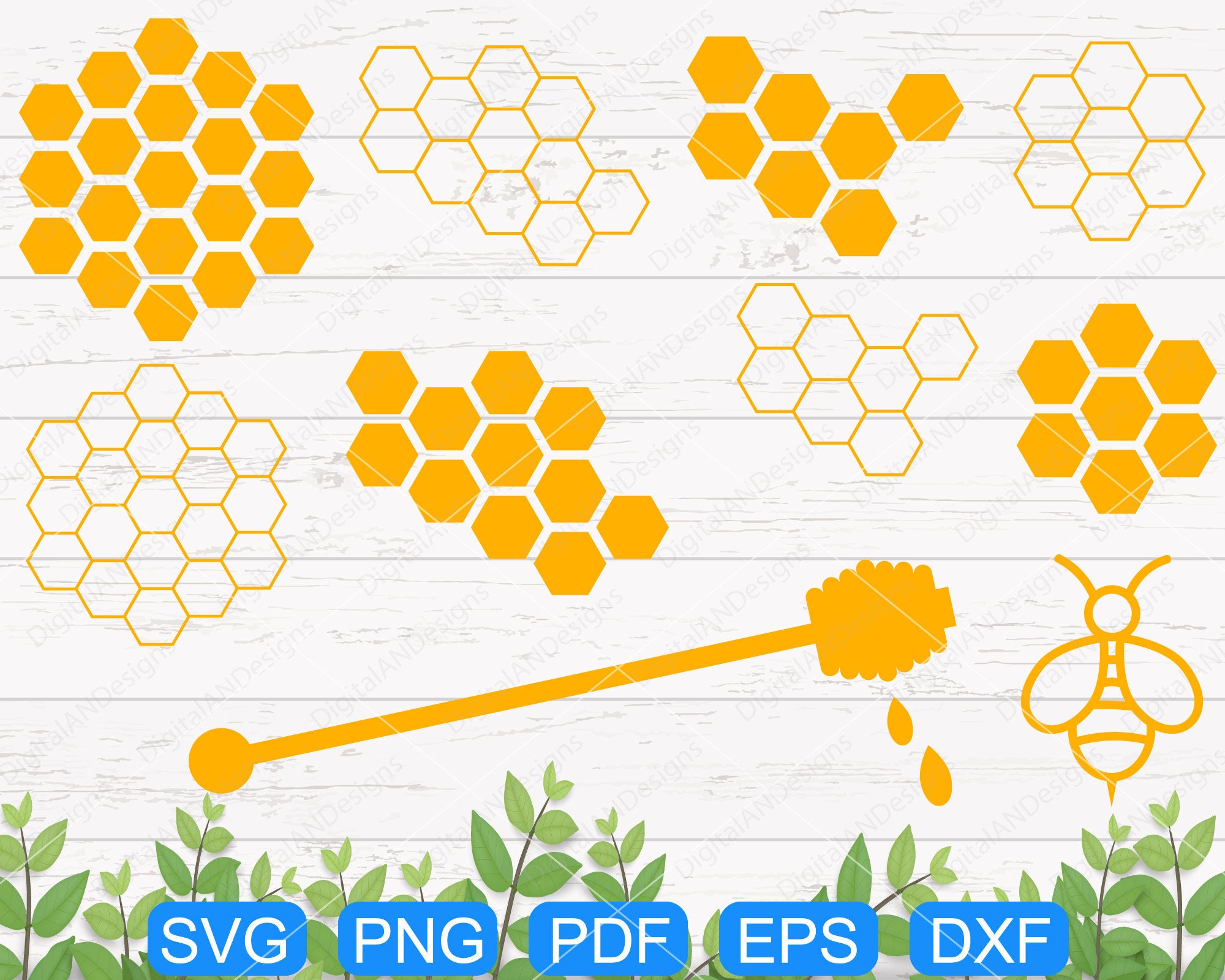 Download Honeycomb SVG Honey Scoop Bee Dipper Background Bee Comb ...