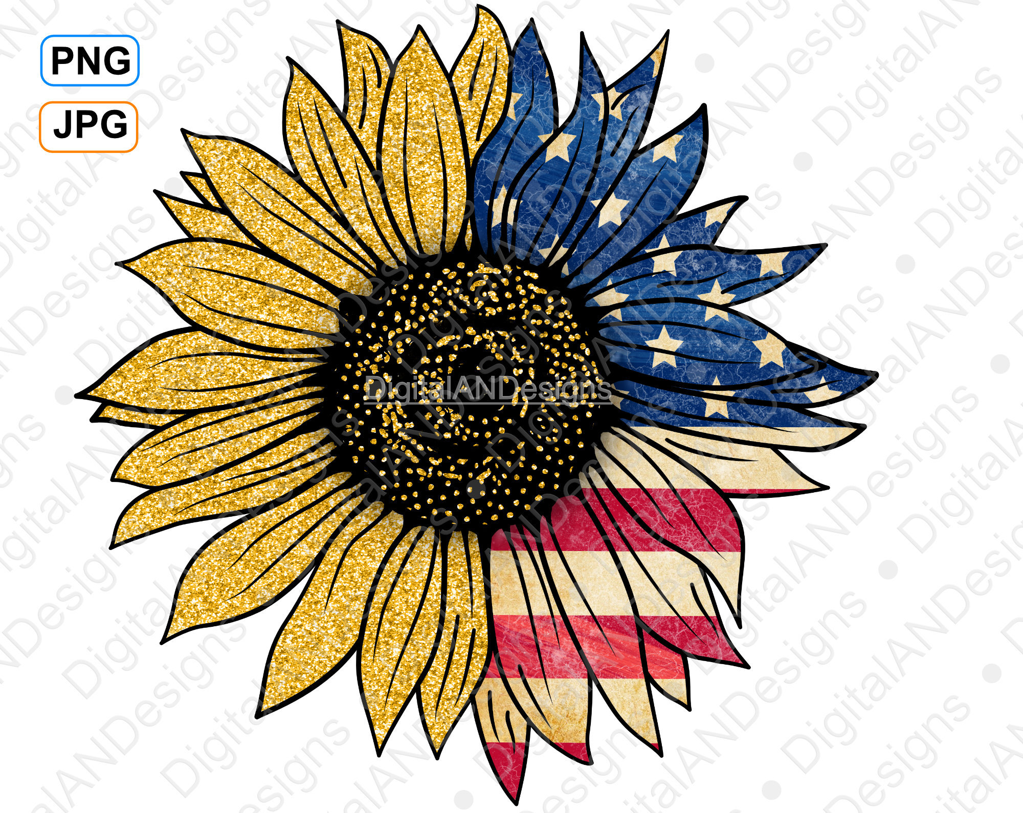 Sunflower american flag png usa sunflower png america flag  etsy Sunflower american flag png usa sunflower png america flag  etsy