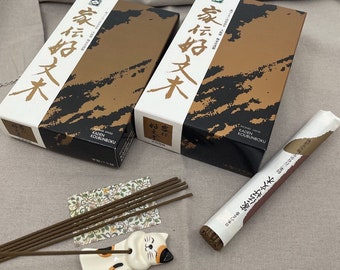 Japanese incenses, Kaden Kobunboku, Baieido incenses, Family secret incenses, natural incenses, agarwood