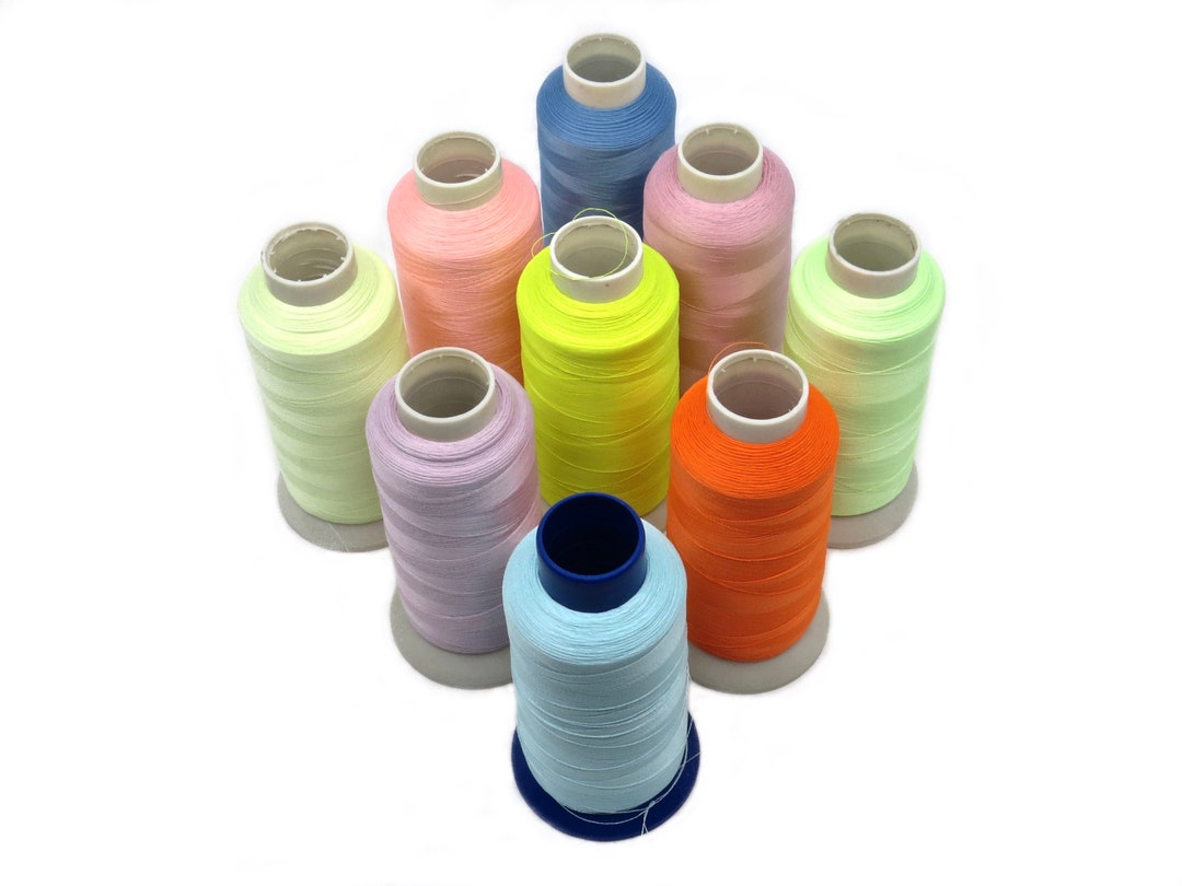 Luminious Threads Glow in the Dark Luminous Threads, Snow White Threads, Milk White ...