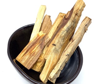 Bâtons de bois de Palo Santo, sachets de 50gr, bois de houx
