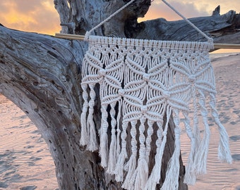 Macrame wallhanging "Butterflies", home decoration, handmade gift
