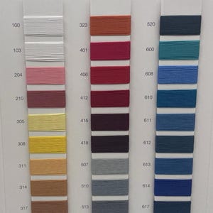 Arianna VEGA Italian yarns for tatting (frivolite technique), polyester yarn for Jewellery, Shuttle Needle Tatting, Thread for Tatting Lace image 13