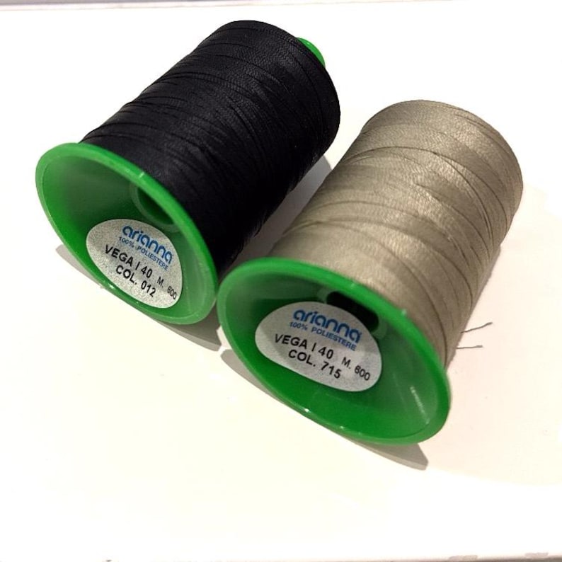 Arianna VEGA Italian yarns for tatting (frivolite technique), polyester yarn for Jewellery, Shuttle Needle Tatting, Thread for Tatting Lace image 7