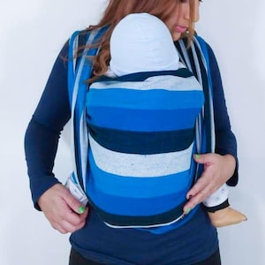 Cotton Woven Baby Carrier Wrap | Comfortable and Safe Baby Sling | Perfect for Newborns and Moms