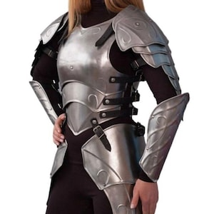 Medieval Ancient Cuirass Armor, Brave Lady Armor Costume, Cosplay Armor, Larp Armor, Fantasy costume, for Men/Women