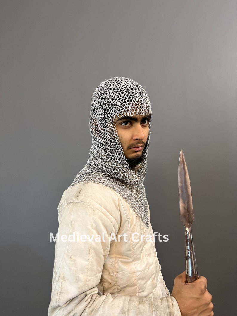 Medieval Chainmail Armor, Larp Armor, Cosplay Armor, Sca Armor, Fantasy