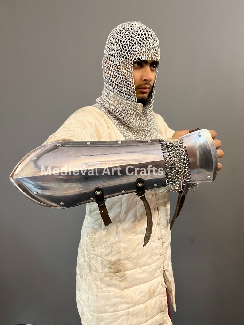 Medieval Knight Arm Guard Armor Larp Armor Costume Cosplay Etsy
