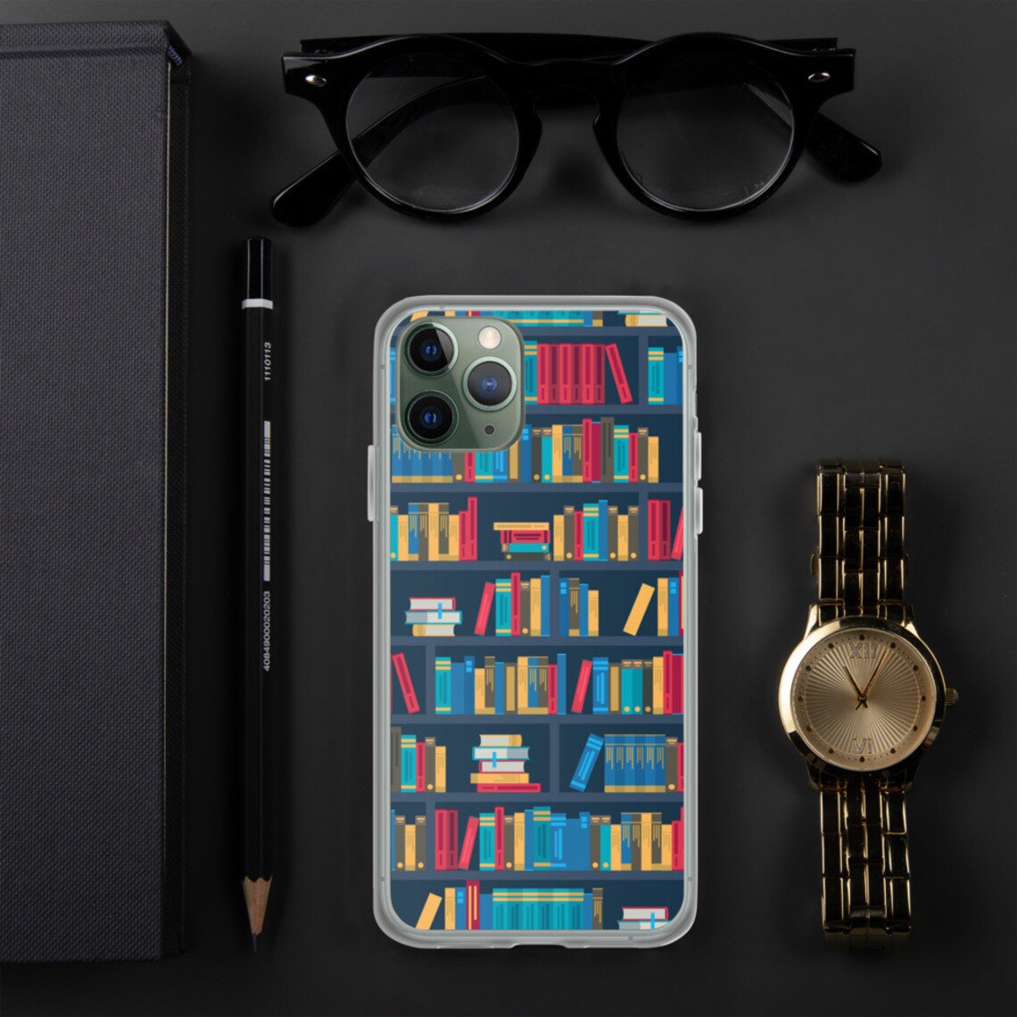 Library Bookshelf Iphone Case Iphone12 Iphone 11 Iphone 10 Etsy UK
