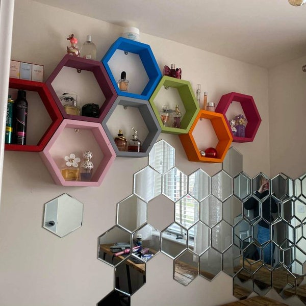 Hexagon Shelves Etsy UK
