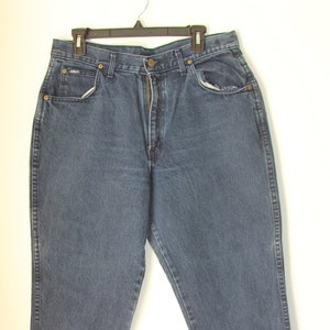 VTG 90s Chic High Rise Mom Denim Blue Jeans Sz Petite 18 made in USA Vtg Jeans- Vintage Blue Jeans - 90s Fashion high waisted blue jeans