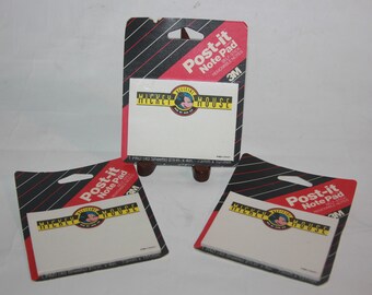 Vintage Disney Collectible Mickey mouse Post-It Note Pad 40 Sheets 3M - VIntage Mickey Mouse Gift for her - Mickey Mouse office Decor Gift