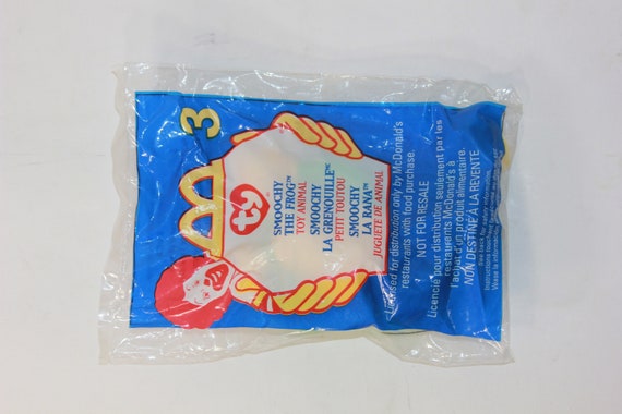 Ty Beanie Baby Smoochy the Frog Mcdonalds Collectible Plush