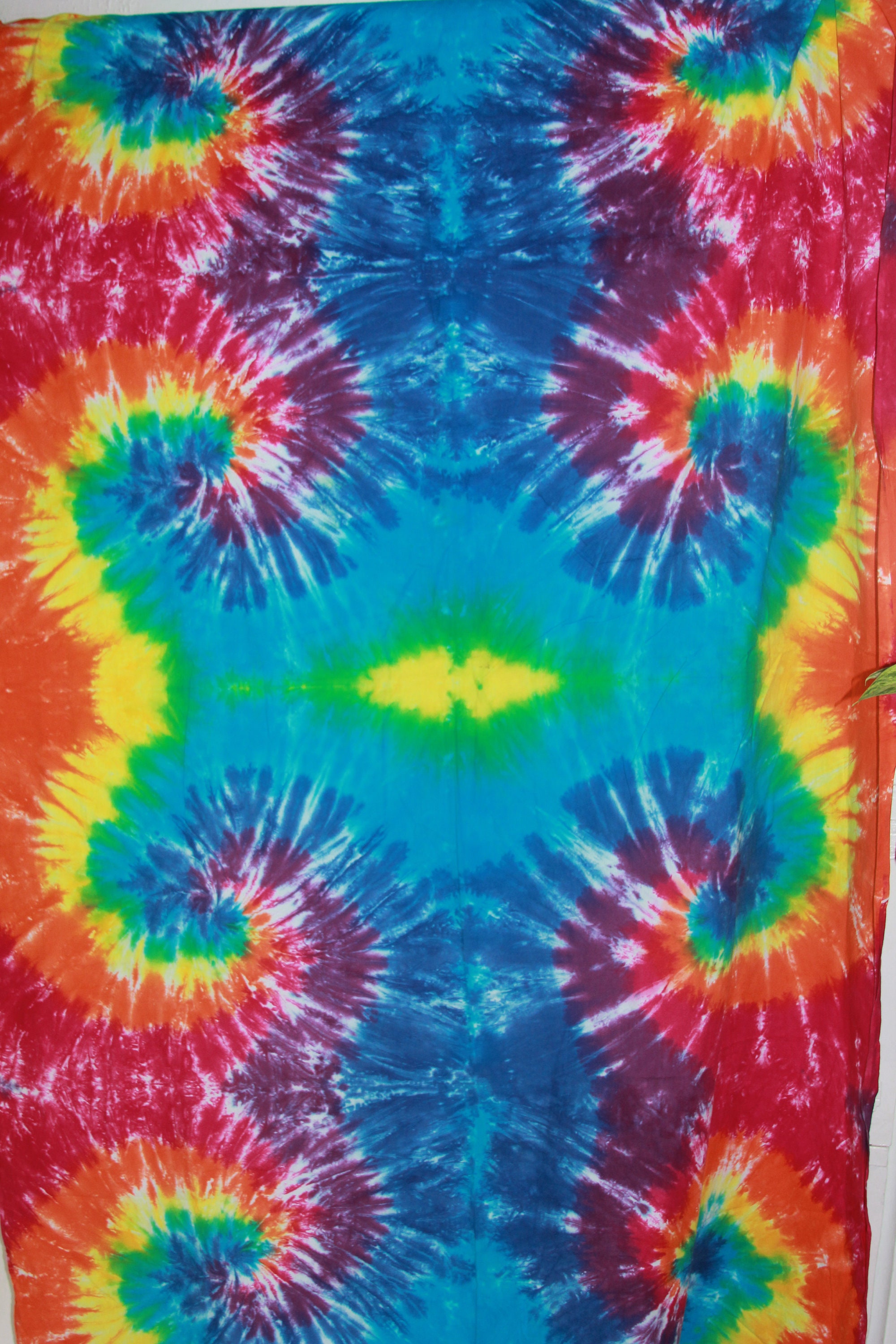 Rainbow b Tie Dye Wall Hanging Psychedelic Tie-Dye Tapestry | Etsy