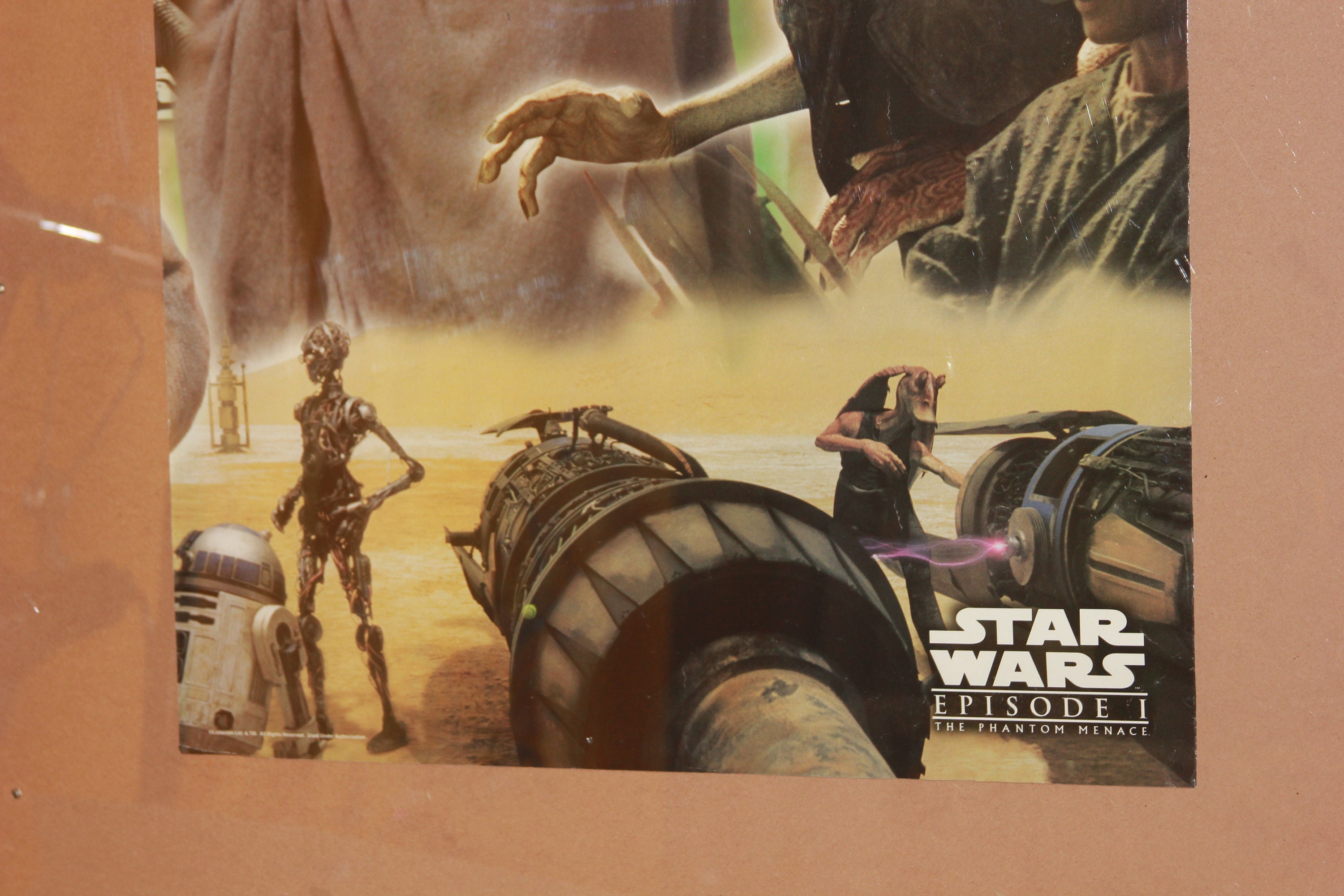 STAR WARS EPISODE I ポスター VERSION A USA版 Star Wars: Episode I - The Phantom Menace Vintage US One