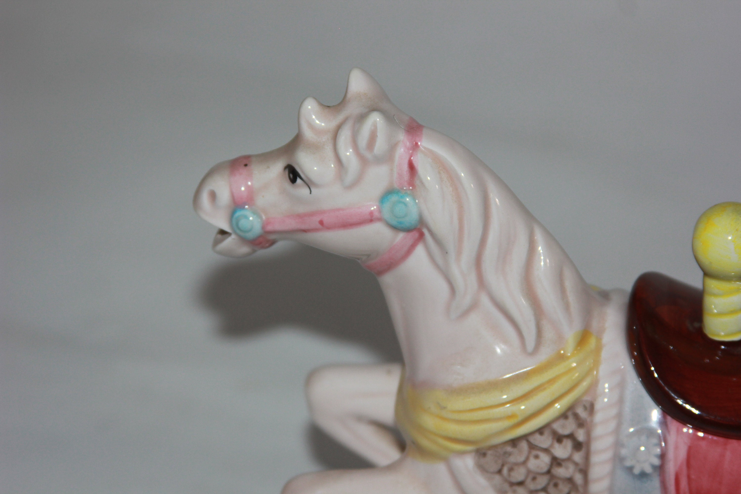 Vintage Heritage Mint Carousel Horse Teapot Figurine the Etsy