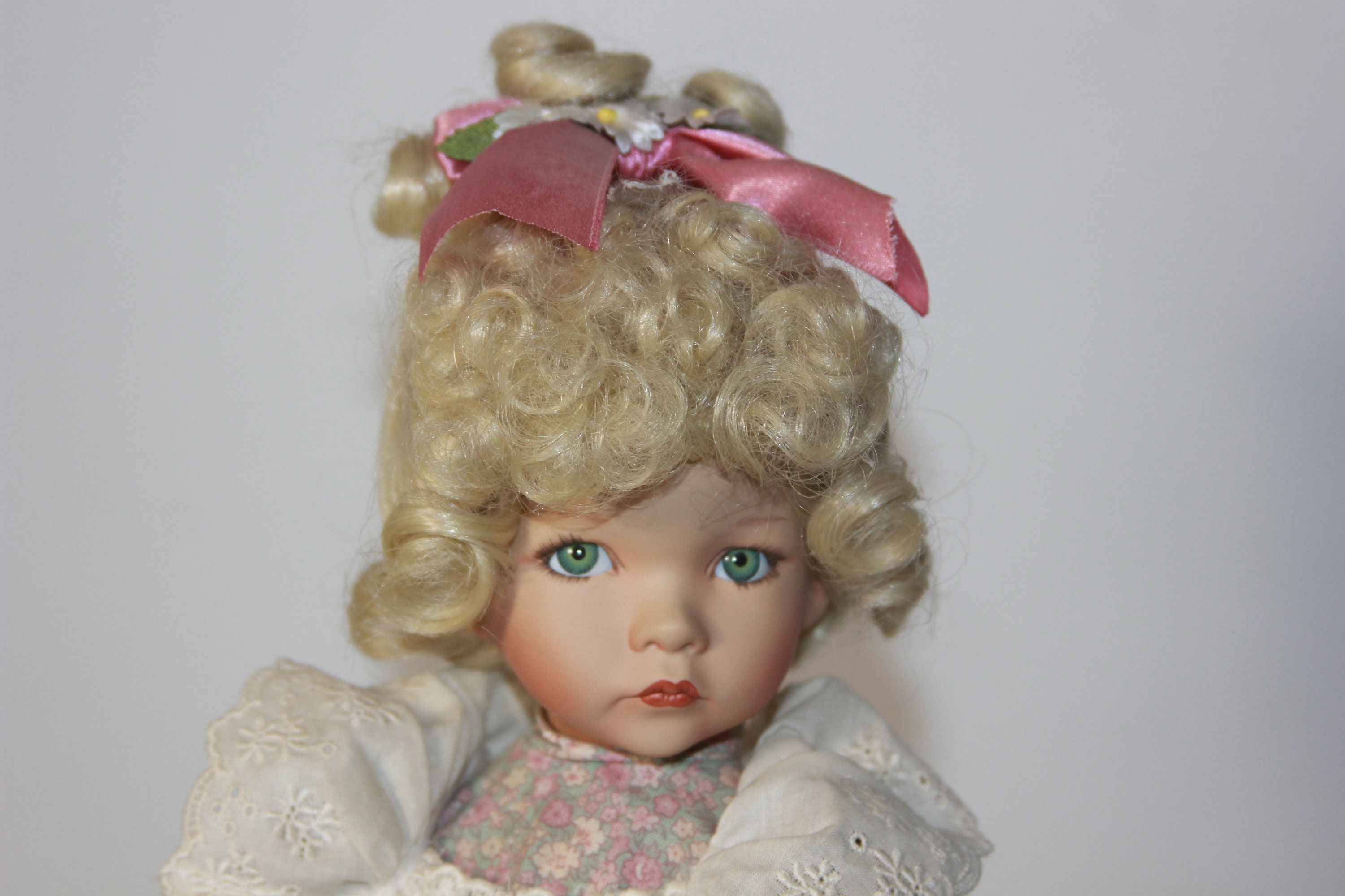 Vtg Dianna Effner Porcelain Doll 15 Vtg Dianna Effner Porcelain Doll 15