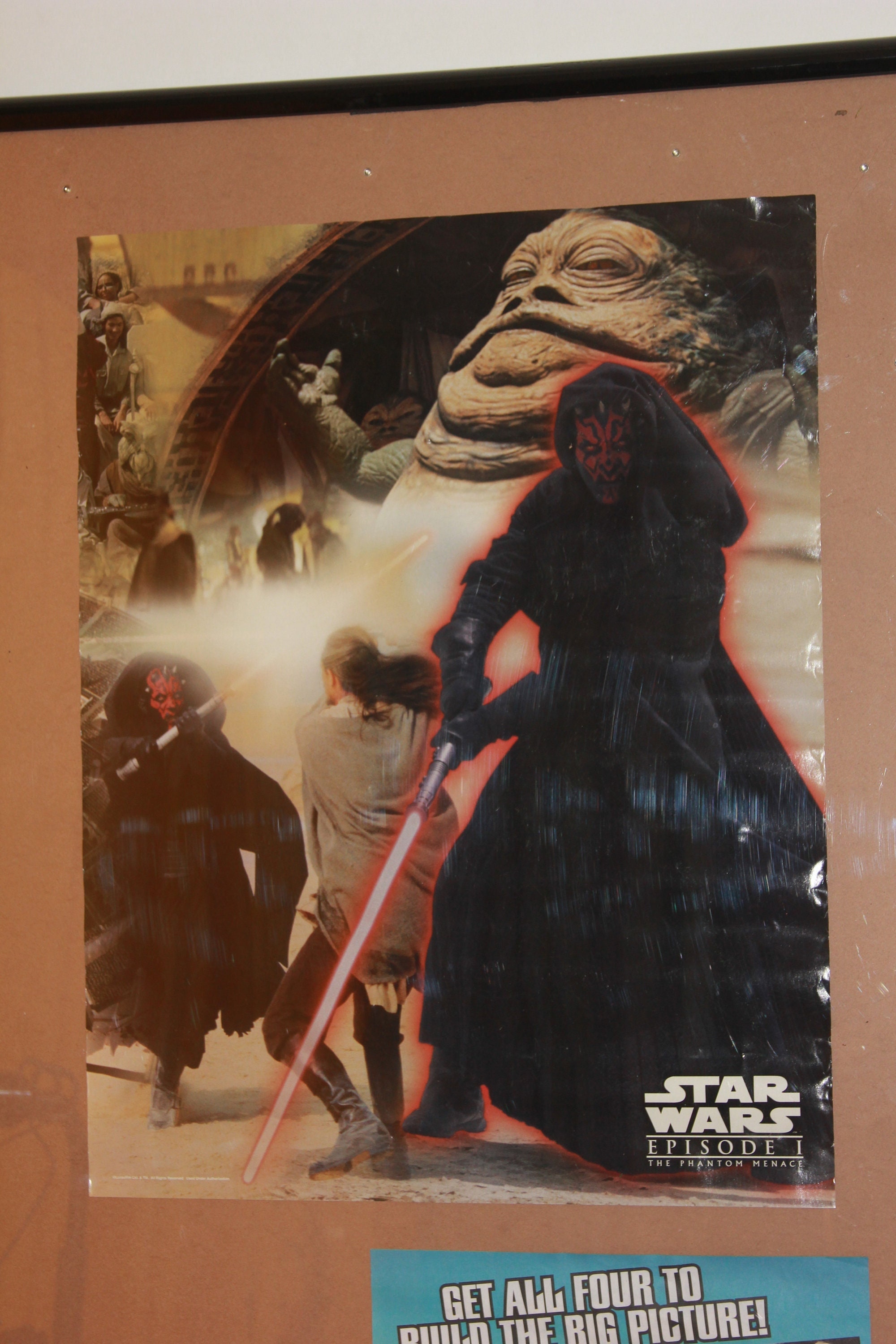 Star Wars: Episode I - The Phantom Menace Vintage Metallic Movie Poste –  PosterAmerica